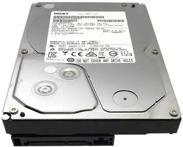 Alt view image 3 of 5 - HGST Ultrastar A7K2000 HUA722010CLA330 (0A39289) 1TB 32MB Cache 7200RPM SATA 3.0GB/s Internal Desktop Hard Drive - 1 Year Warranty