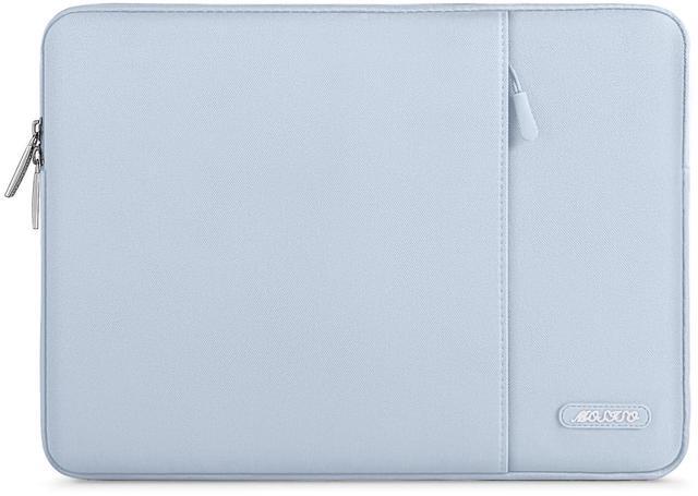 Alt view image 4 of 5 - MOSISO Compatible with MacBook Air 13.6 inch Case 2022 2023 2024 Release M3 A3113 M2 A2681, Plastic Hard Shell Case&Keyboard Cover&Screen Protector&Type C Adapter&Case, Lavender Gray&Baby Blue