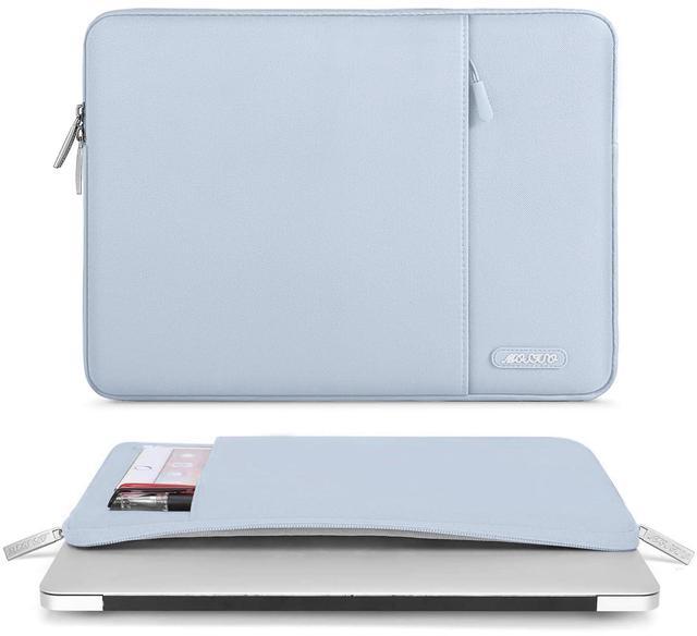 Alt view image 5 of 5 - MOSISO Compatible with MacBook Air 13.6 inch Case 2022 2023 2024 Release M3 A3113 M2 A2681, Plastic Hard Shell Case&Keyboard Cover&Screen Protector&Type C Adapter&Case, Lavender Gray&Baby Blue