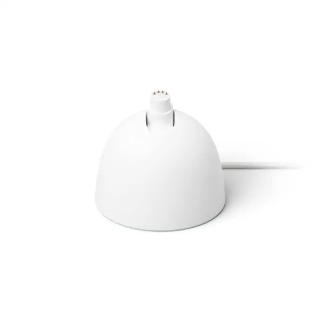 Main image of Google Nest Cam Stand - Wired Tabletop Stand for Nest Cam (Battery) Only - Snow