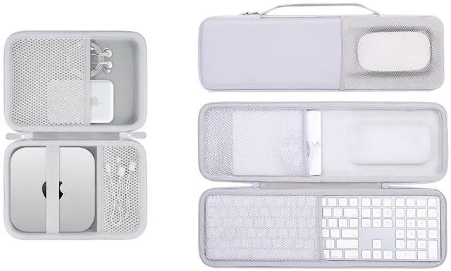 Main image of co2CREA Hard Case for Apple 2024 Mac Mini M4 + Magic Keyboard + Mouse