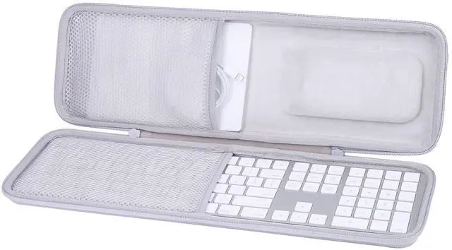 Alt view image 4 of 5 - co2CREA Hard Case for Apple 2024 Mac Mini M4 + Magic Keyboard + Mouse
