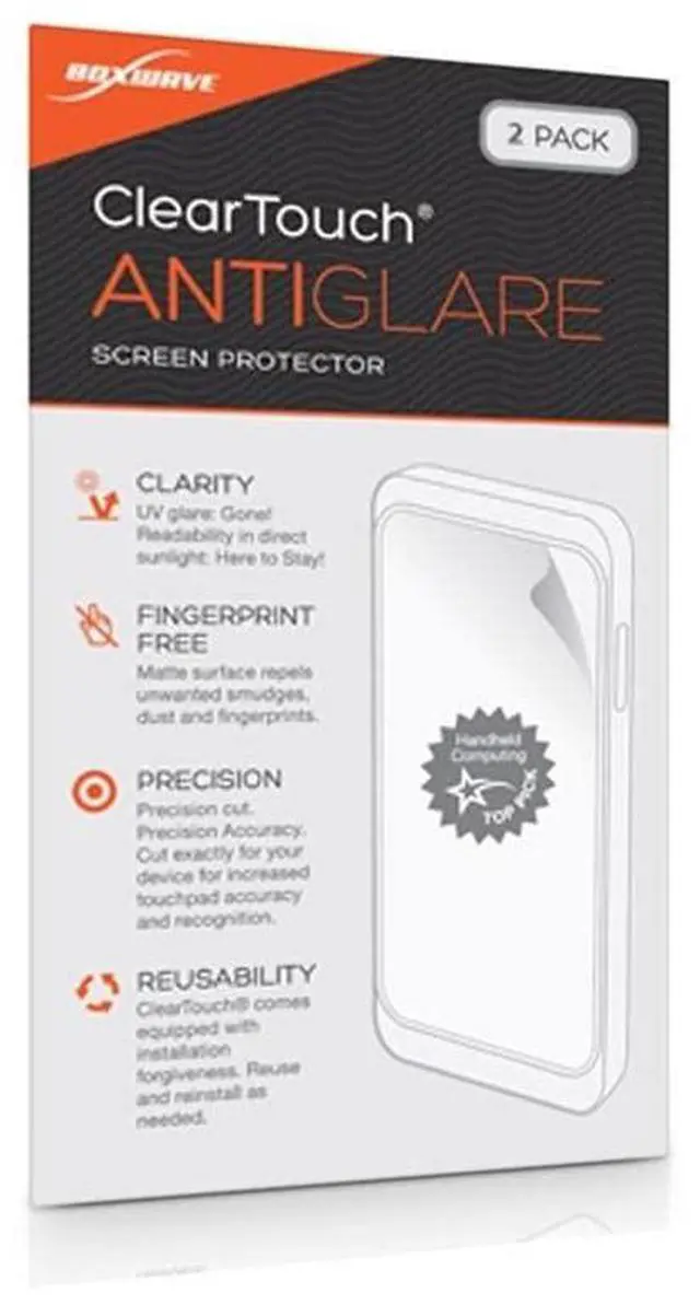 Alt view image 3 of 5 - BoxWave Screen Protector Compatible with Espresso Display 15 Touch V2 - ClearTouch Anti-Glare (2-Pack), Anti-Fingerprint Matte Film Skin