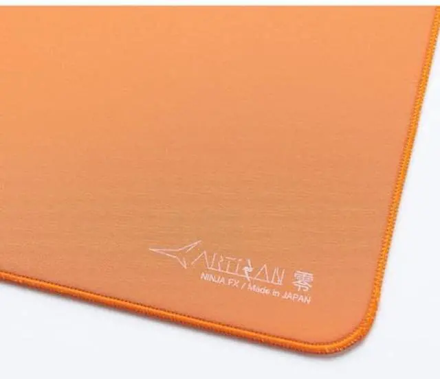 Alt view image 4 of 5 - ARTISAN Artisan FX Zero MID Orange Gaming Mouse Pad eSports (XL, Orange)