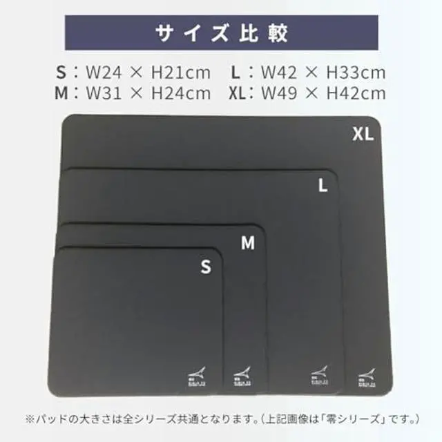 Alt view image 5 of 5 - ARTISAN Artisan FX Zero MID Orange Gaming Mouse Pad eSports (XL, Orange)