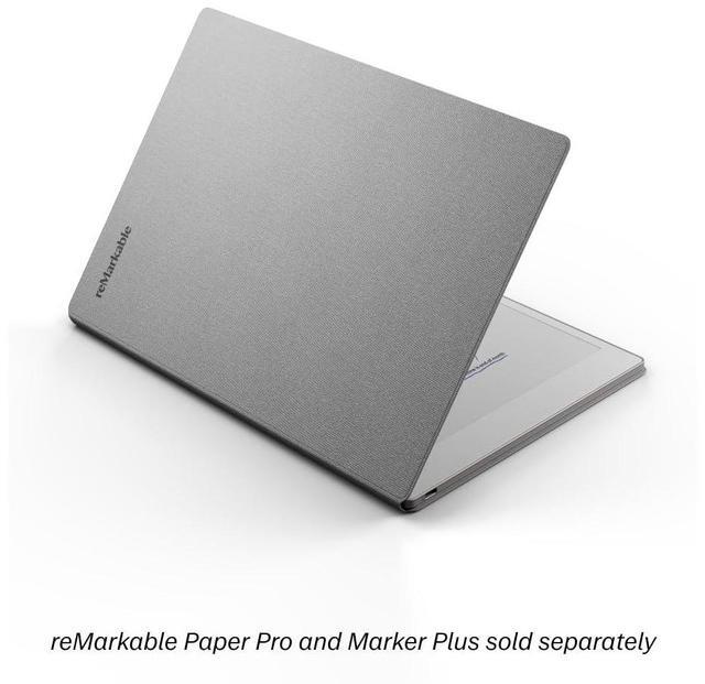 Alt view image 3 of 5 - reMarkable Paper Pro - Polymer Weave Book Folio for Your 11.8'' Paper Tablet - Gray