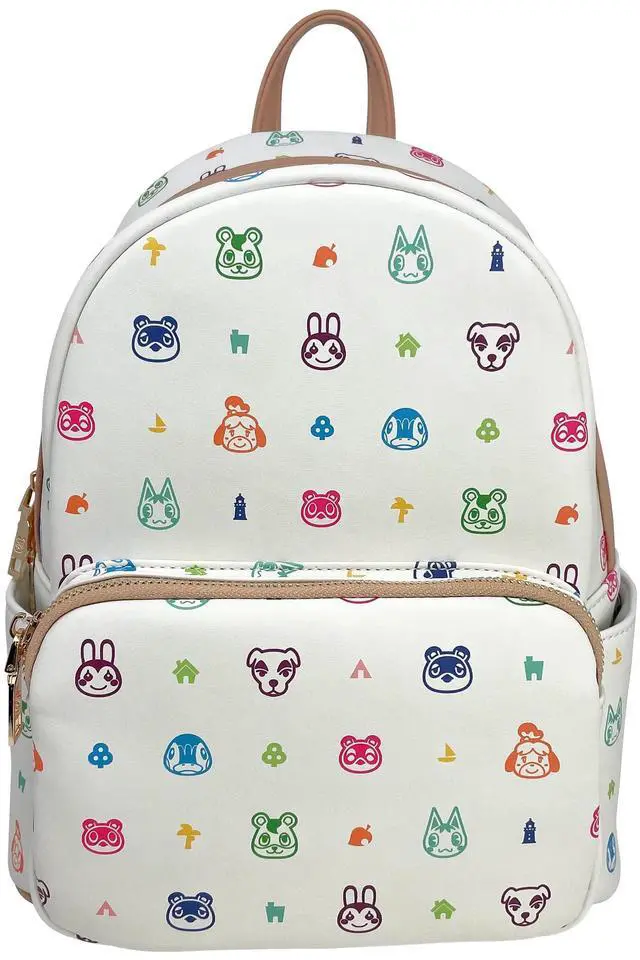Alt view image 2 of 5 - Controller Gear Animal Crossing New Horizons Able Sister Floral Mini-Backpack