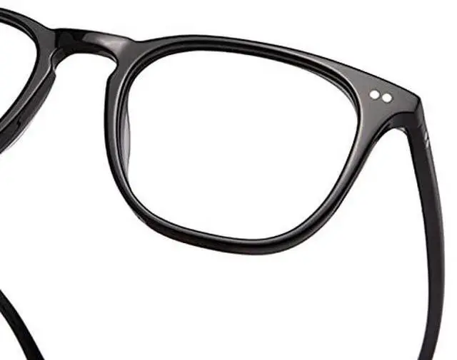 Alt view image 5 of 5 - DIFF Maxwell Designer Square Computer Blue Light Blocking Glasses for Men and Women, Black