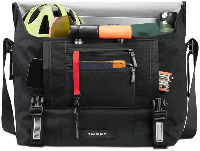 Alt view image 5 of 5 - Timbuk2 Flight Classic Messenger Bag, XS, Jet Black