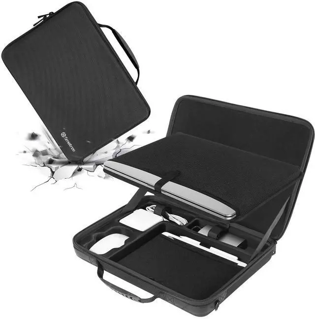 Main image of Smatree MacBook Pro Shoulder Bag for 16.2 inch MacBook Pro M4 2024/2023, 16 inch MacBook Pro 2019 A2141, 15.4 inch Macbook pro, Dell XPS 15 9520, 11 inch iPad Pro/Air 2024(Not Fit 12.9 inch iPad Pro!)