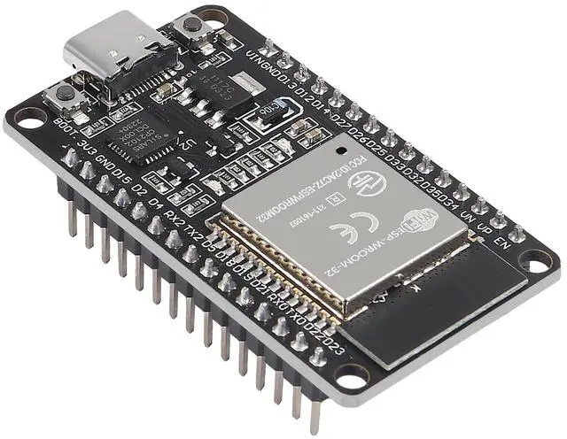 Alt view image 5 of 5 - 10PCS Type C ESP-WROOM-32 ESP32 ESP-32D Chip CP2102 Development Board 2.4GHz Dual-Mode WiFi + Bluetooth Dual Cores Microcontroller Processor Integrated with Antenna RF AMP Filter AP STA