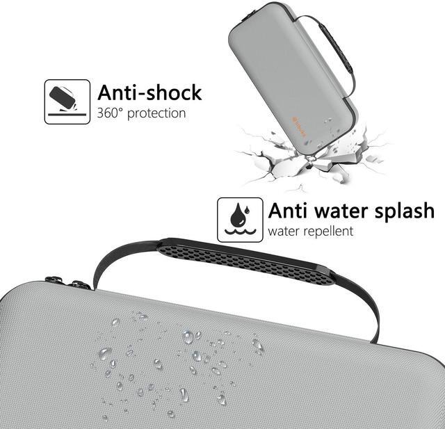 Alt view image 3 of 5 - Carry Case Compatible with Apple 2024 Mac Mini M4 /M4 Pro,Portable Mac Mini M4 Travel Carrying Case, Protective Hard Shell for Holds Magic Keyboard/Magic Mouse/Accessories (Grey)