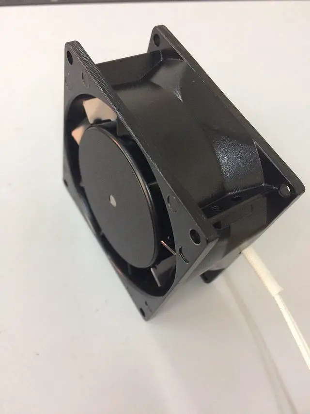 Alt view image 2 of 5 - AC axial Fan 8038, All Metal, high Wind, high air Pressure Cooling Fan,220V AC 80mm by 80mm by 38mm High Speed