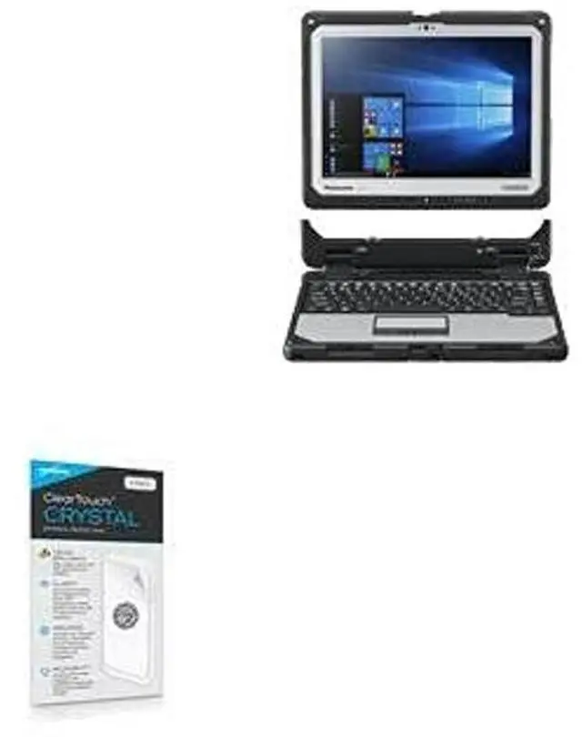 Main image of BoxWave Screen Protector Compatible with Panasonic Toughbook 33 (CF-33) - ClearTouch Crystal (2-Pack), HD Film Skin - Shields from Scratches for Panasonic Toughbook 33 (CF-33)