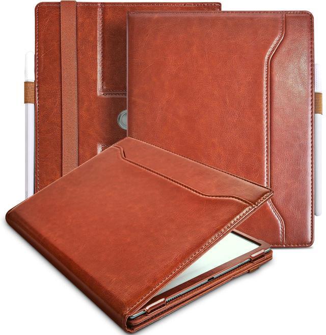 Main image of E NET-CASE Case for Onyx Boox GO 10.3" ePaper, New Upgraded Design 360 Degree Rotating Stand Cover with Pen Holder/Hand Strap & Auto Sleep/Wake (Brown)