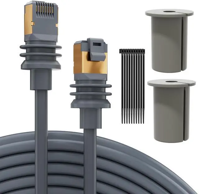 Alt view image 2 of 5 - EAZUSE Starlink Cable for Gen 3, 75FT Ethernet Cable + Starlink Ethernet Adapter Gen 3/Mini, Starlink Mini Cable Extension to RJ45 Coupler