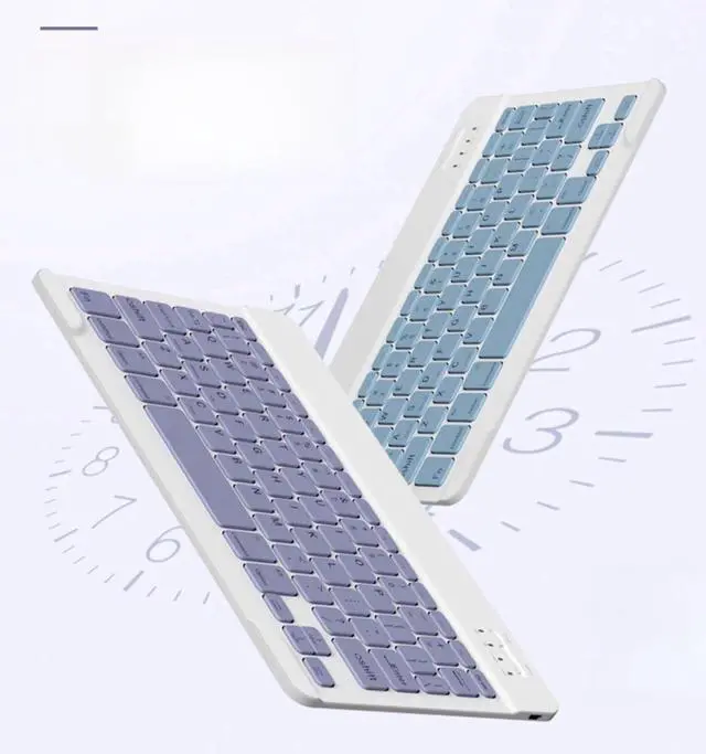 Alt view image 4 of 5 - AnMengXinLing Keyboard Case for iPad Pro 13 Inch (M4) 2024,Magnetic Detachable Keyboard Case with Upper Pencil Holder Support Pencil Charging for iPad 13" Pro 2024 (M4), Blue