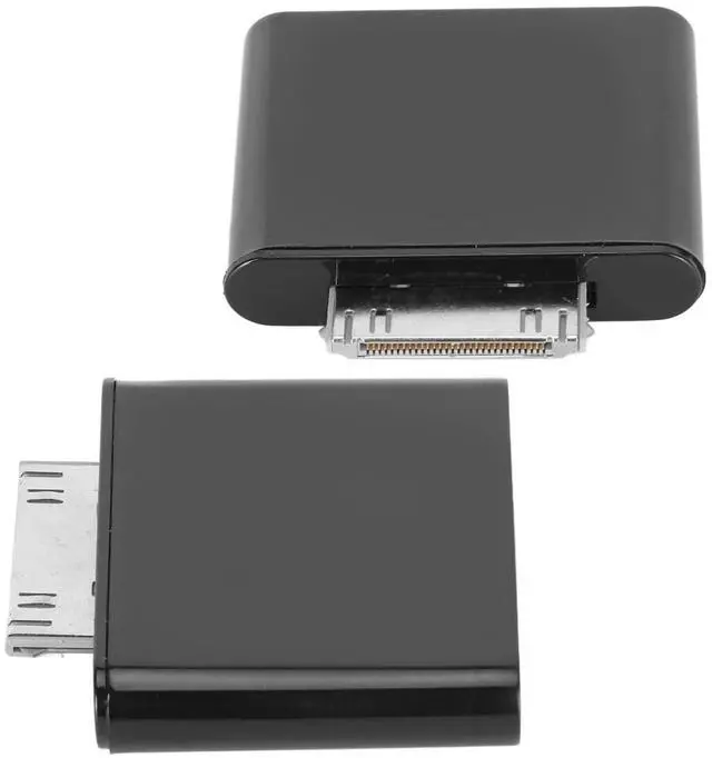 Alt view image 5 of 5 - 30 Pin Bluetooth Transmitter for iPod, Bluetooth 2.1 Adapter Transmitter, Plug and Play, Not for iPod Classic and Nano (Black)