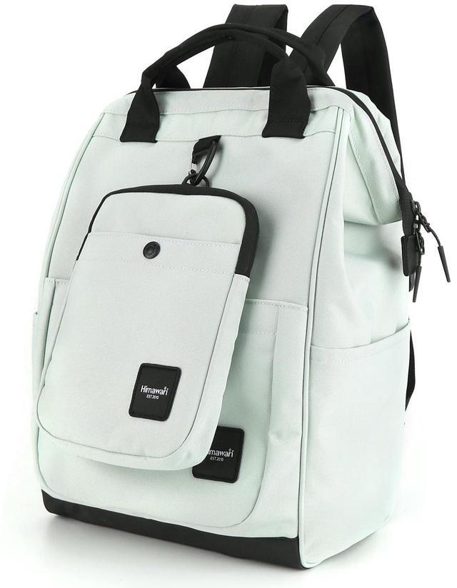 Alt view image 2 of 5 - himawari 14.9 inch Women's Laptop Backpack, Large Capacity College Schoolbag, Waterproof Travel Bag for Men & Women-0403-01#Green Bamboo