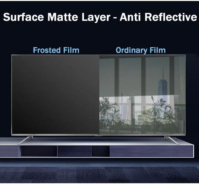 Alt view image 5 of 5 - JHZDX Anti Blue Light Screen Protector for 32-37 Inches TV Filter Out Blue Light Anti-Glare That Relieve Computer Eye Strain and Help You Sleep Better,32" 698 * 392