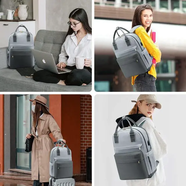 Alt view image 2 of 5 - Makes Large Travel Backpack For Women Men,Carry On Backpack,Hiking Backpack Waterproof Outdoor Sports Rucksack Casual Daypack Travel Essentials
