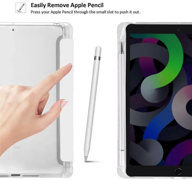 Alt view image 2 of 5 - MAYCARI Cute Kawaii Pande Case for iPad 10th Generation 10.9 Inch 2022 with Pencil Holder, Protective Case with Soft TPU Back, Auto Sleep/Wake Cover Slim Shell