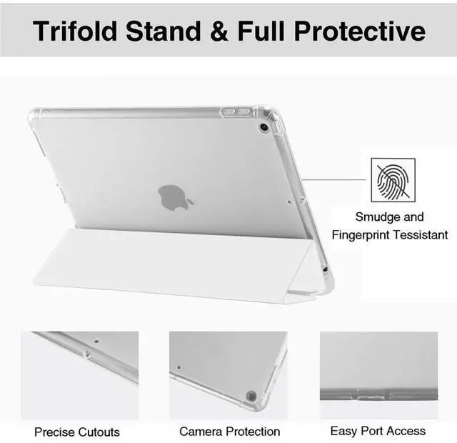 Alt view image 4 of 5 - MAYCARI Cute Kawaii Pande Case for iPad 10th Generation 10.9 Inch 2022 with Pencil Holder, Protective Case with Soft TPU Back, Auto Sleep/Wake Cover Slim Shell