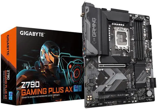 Alt view image 4 of 5 - MICRO CENTER CPU Motherboard Intel i9-12900K 16-Cores LGA 1700 Gaming PC Desktop Processor up to 5.2 GHz with GIGABYTE Z790 Gaming Plus AX DDR5 Motherboard