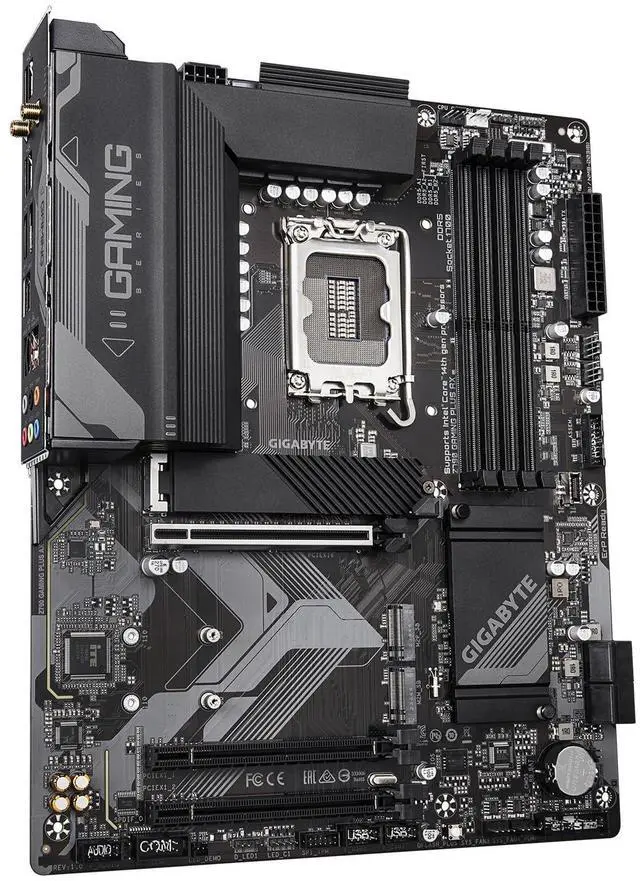 Alt view image 5 of 5 - MICRO CENTER CPU Motherboard Intel i9-12900K 16-Cores LGA 1700 Gaming PC Desktop Processor up to 5.2 GHz with GIGABYTE Z790 Gaming Plus AX DDR5 Motherboard