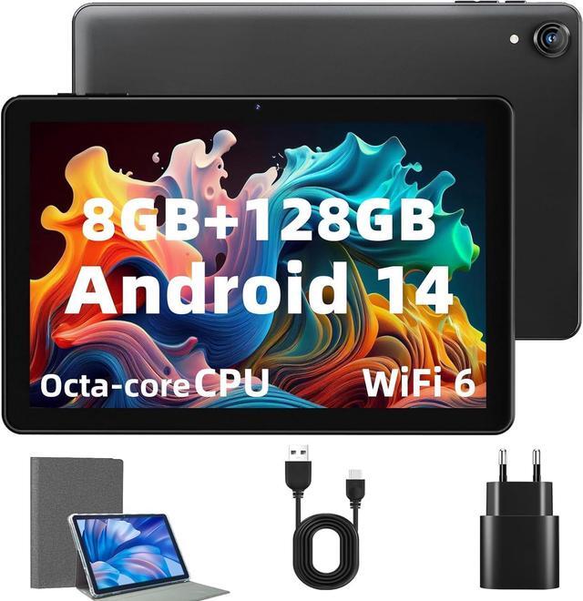Rebecco Android Tablet 10 Inch - Android 14 Octa Core 1.8GHz
