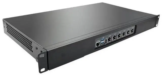 Alt view image 4 of 5 - Firewall Hardware, OPNsense, VPN, Firewall Appliance, Router PC, Intel J4125, AES-NI, 6 x 2.5GbE I226-V, Console, VGA, 8GB RAM, 128GB Storage, NO System