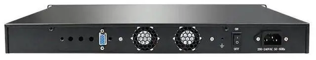 Alt view image 2 of 5 - Firewall Hardware, OPNsense, VPN, Firewall Appliance, Router PC, Intel J4125, AES-NI, 6 x 2.5GbE I226-V, Console, VGA, 8GB RAM, 128GB Storage, NO System