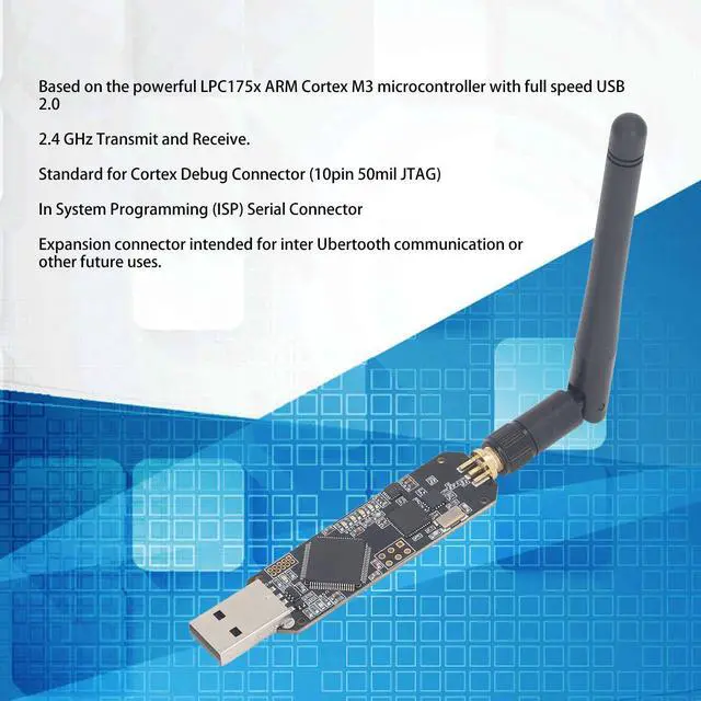 Alt view image 3 of 5 - Bluetooth Protocol Analyzer,2.4GHz no Wire Development,PCB Real Time Traffic Monitoring for Ubertooth 1, LPC175x ARM Cortex M3 Controller,USB2.0 Interface,Reception Protocol Analysis Open Source Tool
