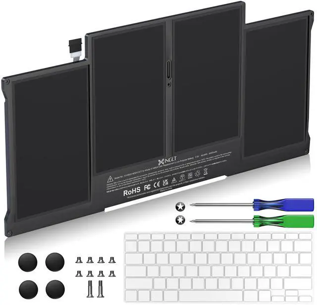 Alt view image 2 of 5 - XINGLT Replacement Laptop Battery for Apple MacBook Air 13 inch A1466 A1369 with Replacement Screw Driver