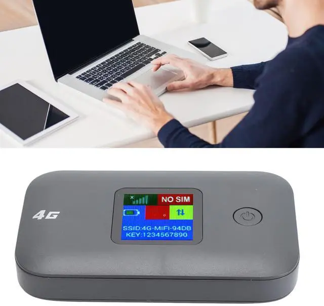 Alt view image 3 of 5 - Mobile Hotspots, Portable Travel Routers Support 10 Users at The Same Time, 3000mAh Large Battery, Pocket 4G Device for Secure Internet at Home Or Everywhere You