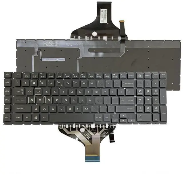 Main image of ZAHARA RGB Keyboard with Backlit US for HP 17-CB1072NR 17-CB1080NR 17-CB1097NR 17T-CB100 17-CB1002CA 17-CB1010CA 17-CB1046NR 17-CB1055CL 17-CB1060NR 17-CB1070NR NSK-XP2BQ 9Z.NF3BQ.201 L32775-001