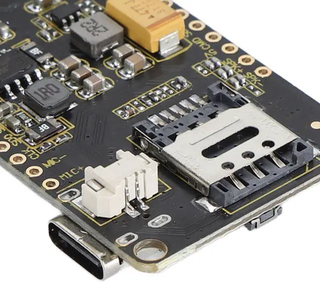 Alt view image 4 of 5 - Zunate Module, Development Board, Lithium Battery Charging, GSM GPRS SIM Card Slot, Voice Control