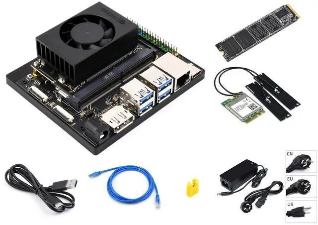 Main image of Waveshare Jetson Orin NX AI Development Kit for Embedded and Edge Systems 8GB Memory Memory Jetson Orin NX Module (5 Items)