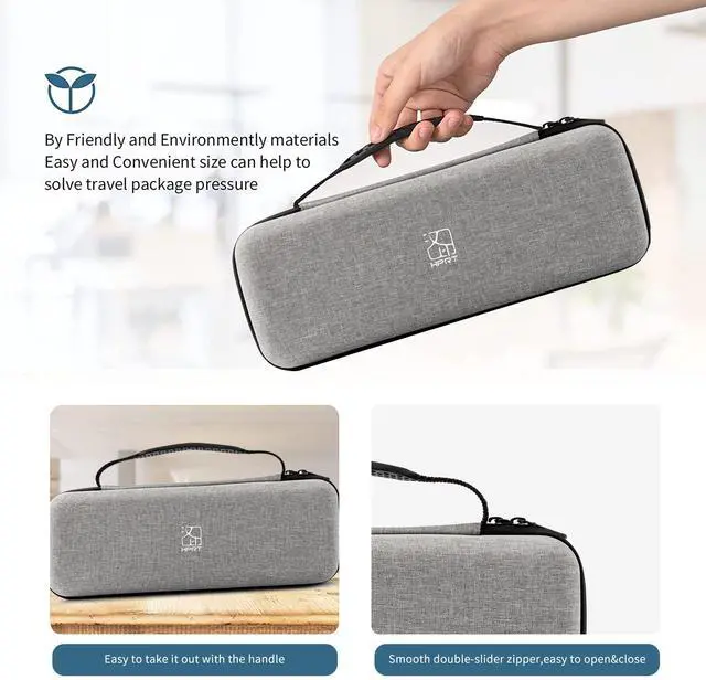 Alt view image 5 of 5 - HPRT Portable Carry Case Compatible Pooolitech MT810 Portable Printers Waterproof Shockproof Scratch Resistant Compact Lightweight