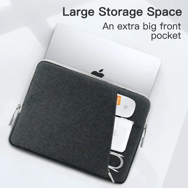Alt view image 3 of 5 - JETech MacBook Pro M3 / M2 / M1 14 Inch Laptop Sleeve and MacBook Pro 14.2-Inch (M3 / M3 Pro / M3 Max / M2 Pro / M2 Max / M1 Pro / M1 Max, 2021-2023) Matte Screen Protector Bundle