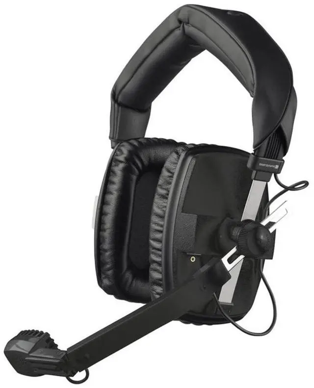 Main image of Beyerdynamic DT-109-200-50-BLACK Closed Headset with Dynamic Hypercardioid Microphone, 50 Ohms, Black