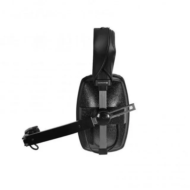 Alt view image 2 of 4 - Beyerdynamic DT-109-200-50-BLACK Closed Headset with Dynamic Hypercardioid Microphone, 50 Ohms, Black