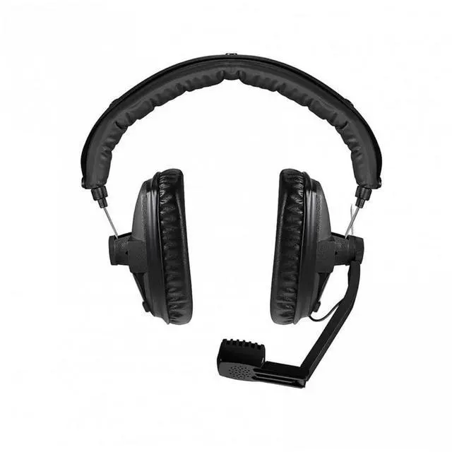 Alt view image 3 of 4 - Beyerdynamic DT-109-200-50-BLACK Closed Headset with Dynamic Hypercardioid Microphone, 50 Ohms, Black