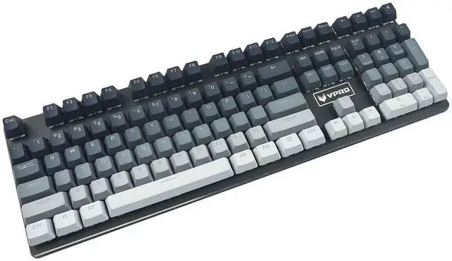 Main image of YMDK Double Shot 108 Dyed PBT Shine Through OEM Profile Keycap Rainbow Carbon Sunset Backlit Keycaps for MX Switches Mechanical KeyboardOnly Keycap (Polar Day)