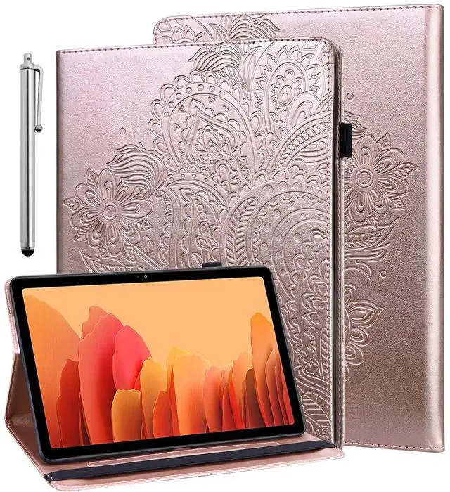 Main image of ALILANG Case for 7"/6.8" Kindle Paperwhite (12th Generation-2024, 11th Generation-2021) with Stylus, Multiple Viewing Angles PU Leather Stand Flip Cover for Kindle Paperwhite 2024 Case-Golden