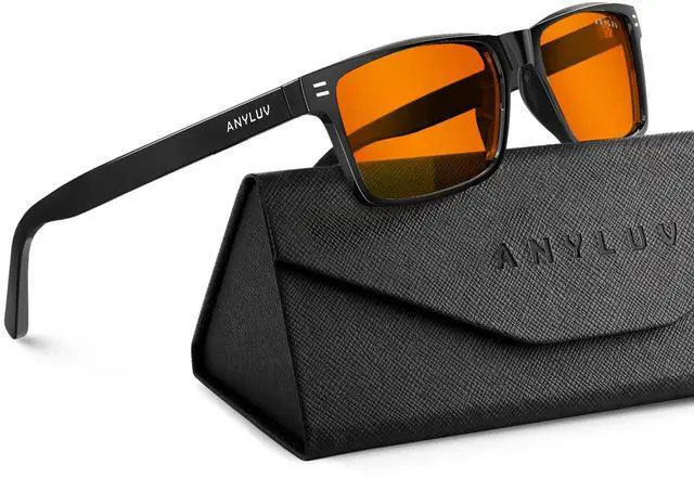 Main image of ANYLUV Blue Light Blocking Glasses for Men Anti Blue Light Glasses for Men Women, Eye Strain Relief for Computer Gaming