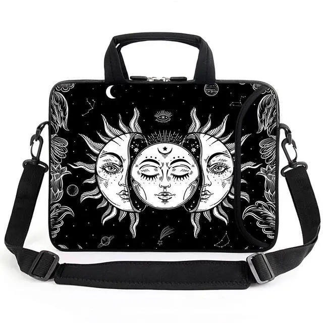 Main image of ARIYIDA 13" laptop bag laptop sleeve chromebook case adjustable shoulder strap with handle accessory pocket for men women (RYD-13-5)