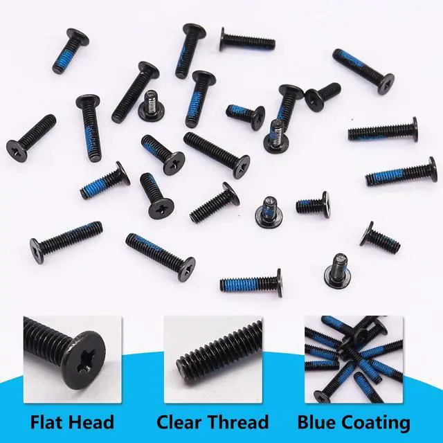 Alt view image 5 of 5 - Bemaka 480PCS M.2 Screws Motherboard Standoffs Screws Computer Screws Assortment Kit, NVMe Screws M.2 SSD Mounting Screws + 500PCS M2 M2.5 M3 Laptop Screws Computer Screws Kit 20 Sizes Blue Nylok Scre