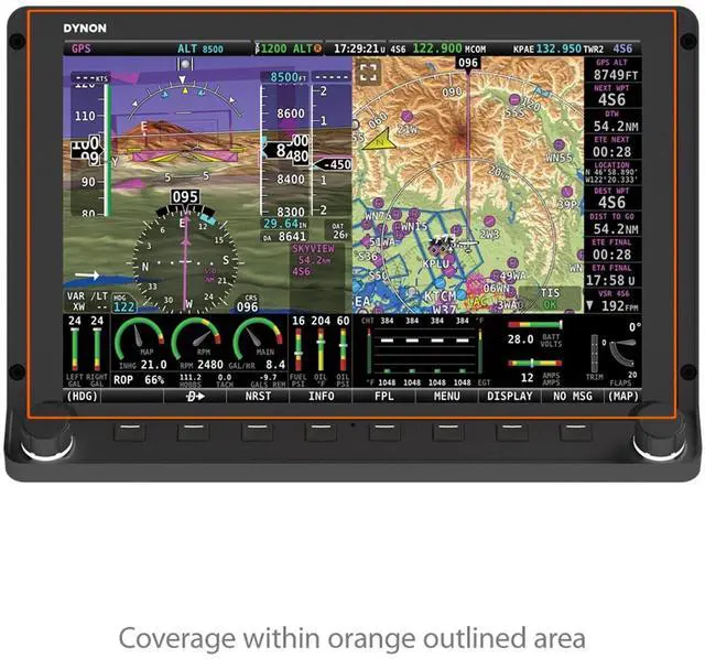 Alt view image 2 of 5 - BoxWave Screen Protector Compatible with Dynon Skyview HDX (10 in) - ClearTouch Anti-Glare (2-Pack), Anti-Fingerprint Matte Film Skin for Dynon Skyview HDX (10 in)