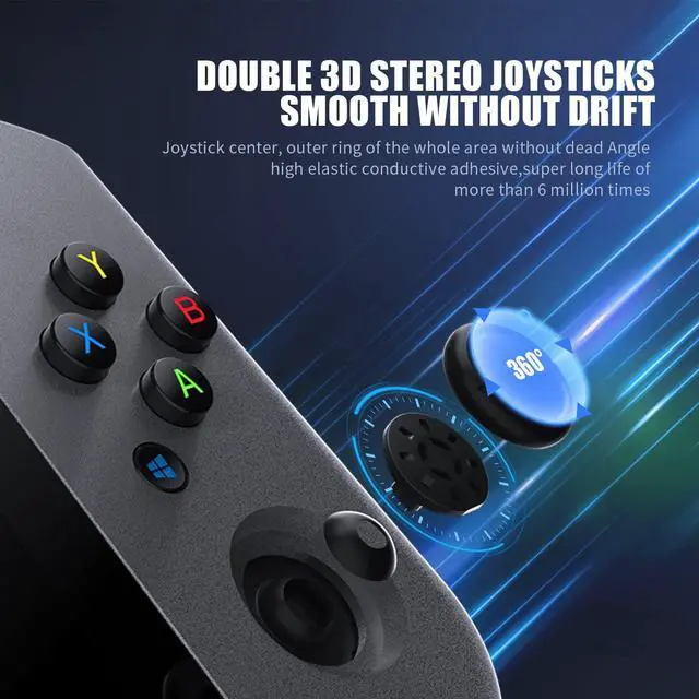 Alt view image 5 of 5 - Daxceirry WIN600 Video Handheld PC Game Console Win 11 Edition 8G DDR4 with 256G M.2 SSD, Support Steam OS with AMD Athlon Silver 3050e 5.94in OCA Full Lamination IPS Screen